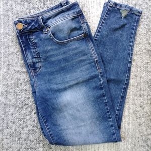 Maurices Everflex Distressed Skinny Jeans